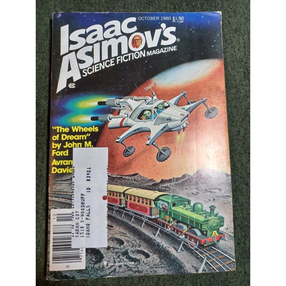 Isaac Asimov's Science Fiction Magazine - Paperback - October‎ 1980